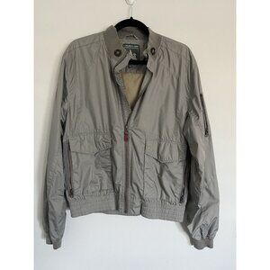 I. Spiewak & Sons Mens Bomber Jacket L Gray
